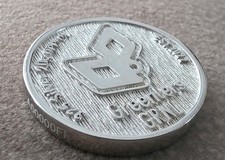 Greenlers GRNL 20grams 925 sterling silver coin crypto blockchain unique serial 97.98 per troy oz