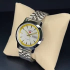 Vintage White Dial Automatic Day/Date Men's Watch | Refurbished | Japan Movement