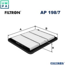AIR FILTER AP 198/7 FOR HYUNDAI KIA G3LA/G3LD 1.0L 3cyl i10 IIIG4LF 1.2L 4cyl