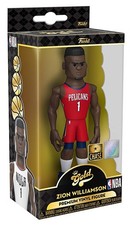Funko Gold 5" Nba: Pelicans-Zion Williamson - (Home Uni) - 1/6 Odds For Rare Chase Variant - Figura D'azione In Vinile Da Collezione - Idea Regalo Per Il Compleanno - Merchandising Ufficiale - 3