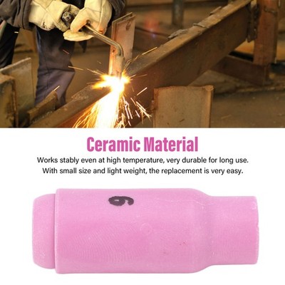 10Pcs 10N48 6 Ceramic TIG Welding Cup For WP17 WP18 WP26 Torch Accessory
