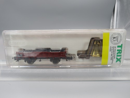Trix H0 33928 Niederbordwagen IMA mit Glocke in OVP | Zustand: Neu