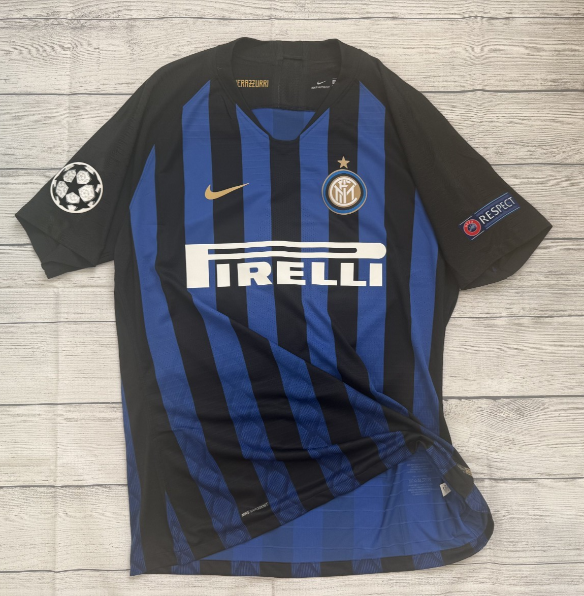 Inter de milan/インテルミラン/ Nike ポロシャツ L 2009-10 Inter Milan Nike Polo Shirt - 8/10 - (M)