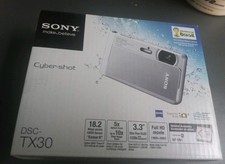 SONY Cyber-shot DSC-TX30 Digital Camera 18.2 MP 5x Optical Zoom