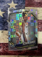 2025 WNBA Prizm Pandora Variation Aziaha James Rookie Card RC