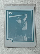 2004 Topps Traded & Rookies Vito Chiaravalloti Cyan Printing Plate 1/1 RC #T176