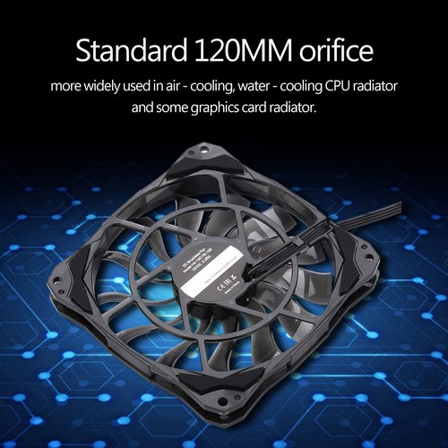 Für Nr. 12015 12 Cm Dünner Lüfter Höhe 12 Cm PWM-Lüfter CPU- KUI - Bild 4 von 8