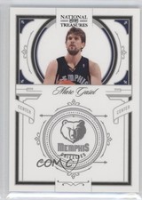 2009-10 Playoff National Treasures 4/99 Marc Gasol #58 r9e