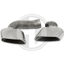 EDELSTAHL AUSPUFFENDROHRE X5M DESIGN BMW X5 F15 2013>