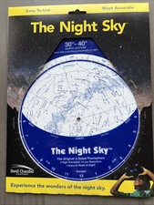 David Chandler "The Night Sky" Planisphere - 30-40 degree north latitude - NEW