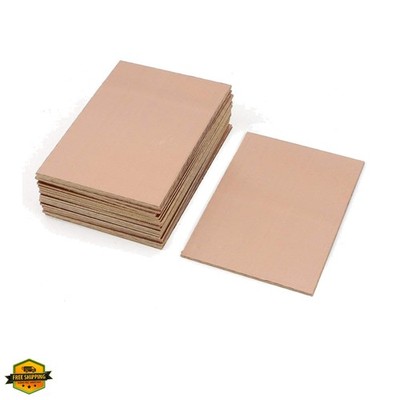 FR-4 Copper Clad PCB Laminate Circuit Board, Single Side, 4 x 2.7 inch 10Pcs