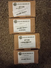 Lot Of 4 Atlas Sound Up 100 Commercial Attenuator