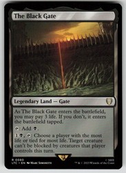 The Black Gate - Commander: The Lord of the Rings: Tales of Middle-earth