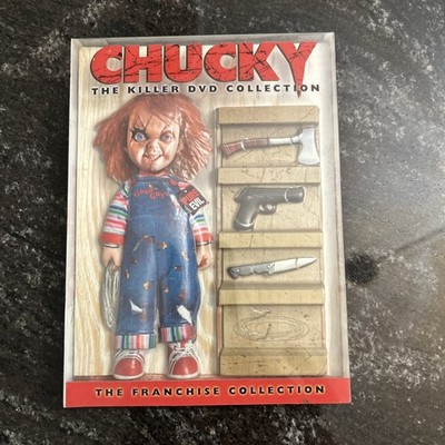 Chucky: The Killer DVD Collection (DVD, 2006, 2-Disc Set)  Very Good Condition.