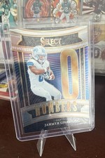 2025 Panini Select - Select Numbers Jahmyr Gibbs #6 Lions