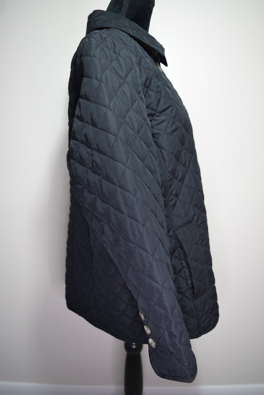 Chico's Size 16/18 Black Square Patterned Polyest… - image 5