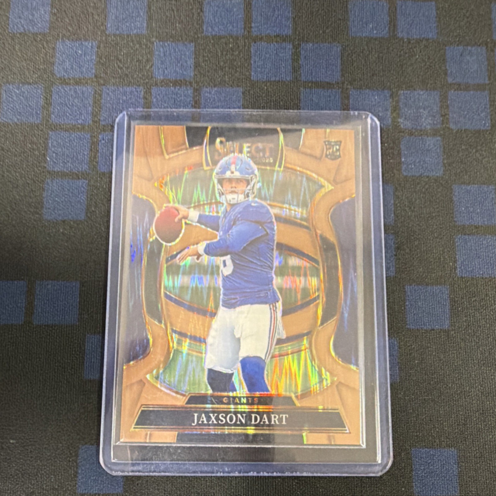 2025 Panini Select Copper Shock Jaxson Dart Giants /899 #93 Rookie