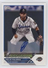 2023 Topps Pro Debut Auto Felix Valerio #PD-55 Auto 0l2