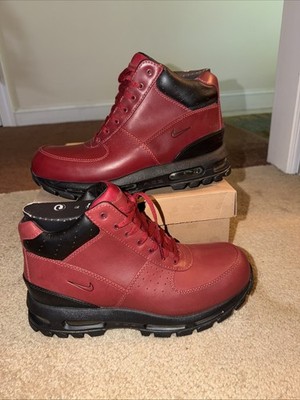 *NEW* Nike Air Max Goadome Team Red/Black Size 11 Men Leather OG All
