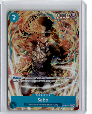 One Piece Sabo OP15-046 (Alt Art) SR - Adventure on Kami's Island