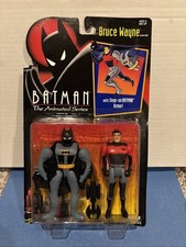 🔥  Batman Animated Series: Bruce Wayne Kenner 1992 Action Figure New MOC 