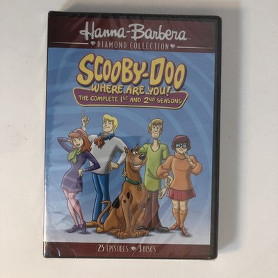 1969 - 1970  Scooby-Doo, Where Are You!  Season 1 & 2 /DVD TV Series /New Sealed