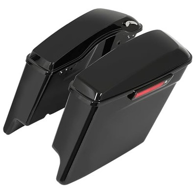 5'' Stretched Extended Saddle Bags Compatible with 2014-2024 Harley Davidson Tour