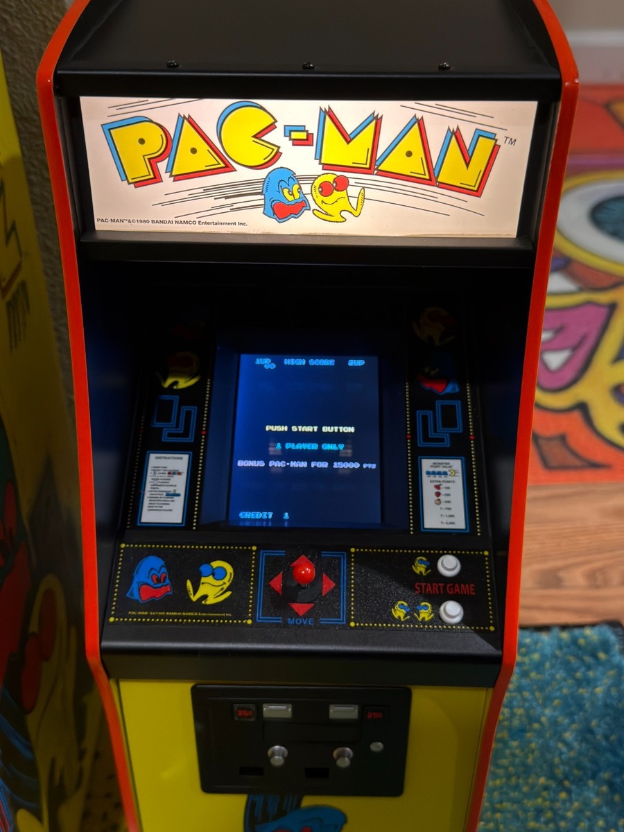 Pac-Man Numskull Quarter Arcades 1/4 Scale Arcade Machine - With