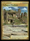 Pokemon Cards Collapsed Stadium 215/196 Lost Origin Secret Rare NM