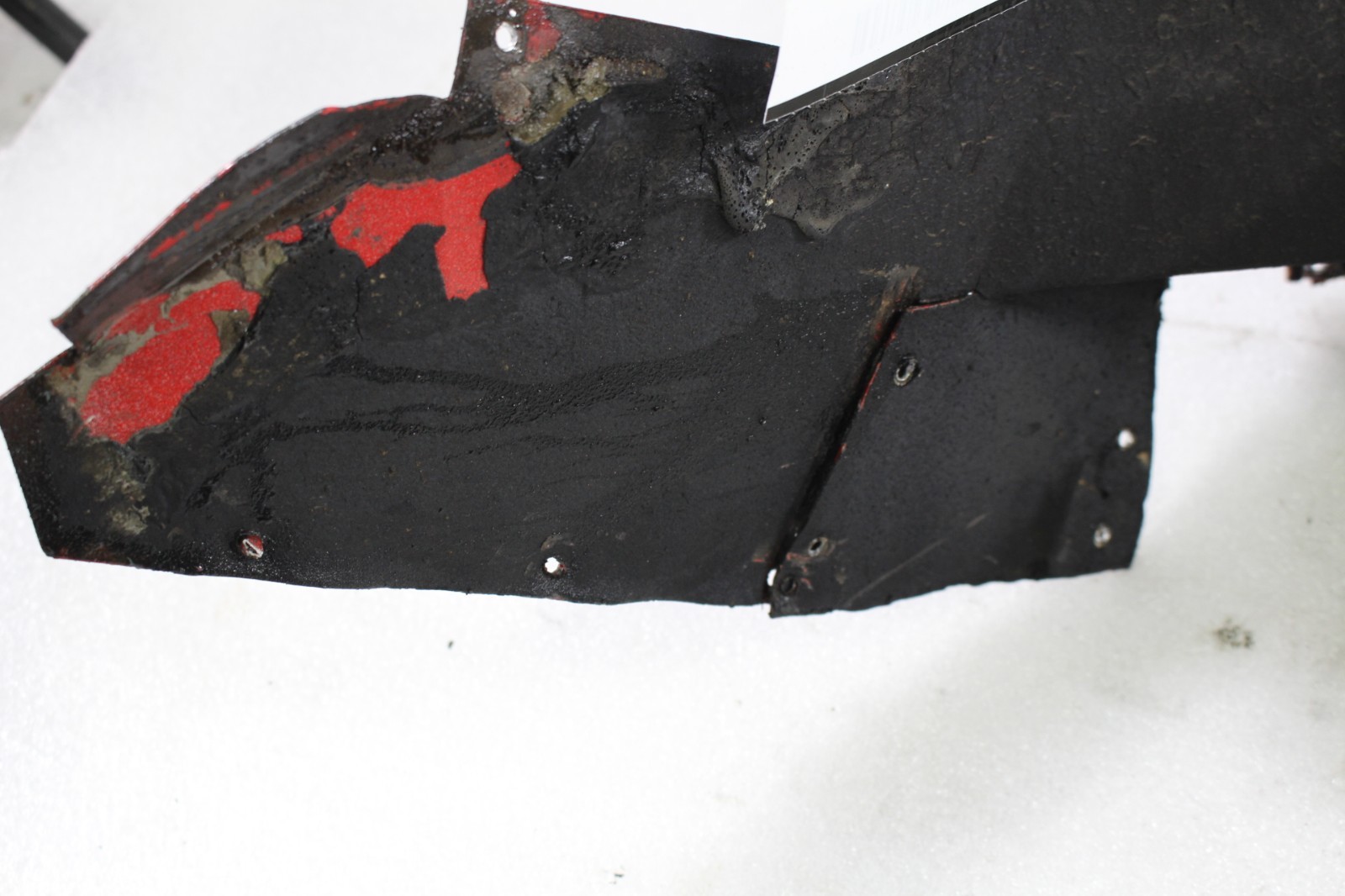 Ferrari 308, RH, Right, Upper Main Inner Fender Liner, Used, P/N 61012800