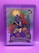 2025 Panini Donruss Matthew Stafford, Downtown!