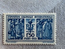 Timbre France 274 (Expo Coloniale 1931) - Neuf sans charnière. N**