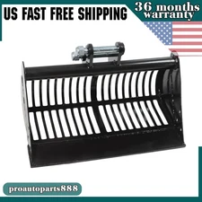 Attachment 600mm Screening Skeleton Bucket For Mini Excavators Digger USA