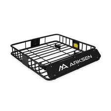 ARKSEN 43 x 39 x 6 inch Heavy Duty Roof Rack Cargo Carrier with Extension, Un...