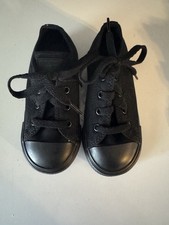 New Black Unisex Converse Toddler 8
