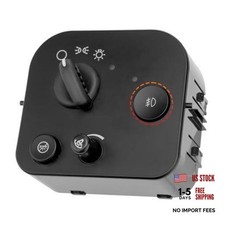 Headlight Switch (W/Fog Light), Fit for 02-09 Chevy Trailblazer With Fog Light