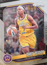 2025 Panini Prizm WNBA #136 Shey Peddy Los Angeles Sparks