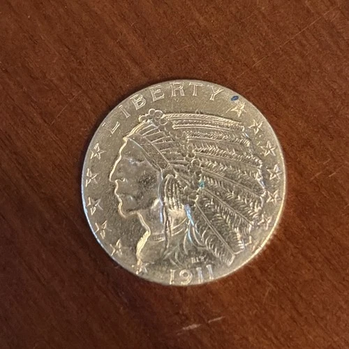 1911-P Indian Eagle — photo from the most recent tracked eBay sale