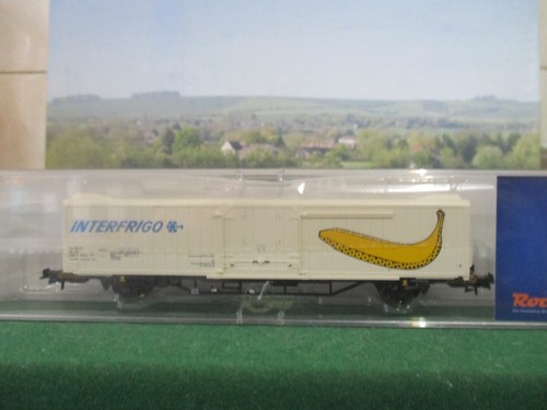 ROCO 1:87 HO RAIL REFRIDGERATED VAN INTERFRIGO/DB EPOCHE V. CAT NO.67572. | Condition: Used