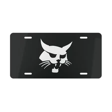 Bobcat Car Front License Plate Tag Vanity Style - NEW