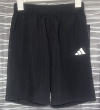 Adidas Youth Boys L 14/16 Standard Athletic Shorts NWT Black Basketball Soccer