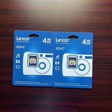 Lexar Speicherkarten Set SDHC Multi Use 8GB Menge 2