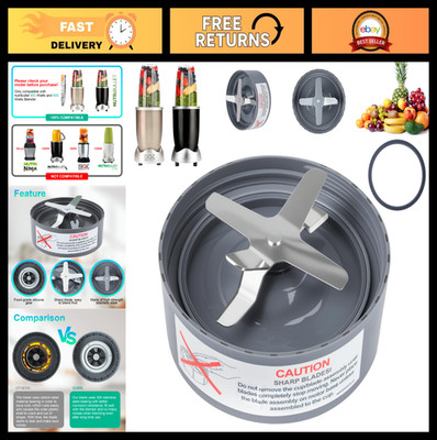 Extractor Blade Replacement for NutriBullet 600W/900W Pro - Food-Grade Silicone