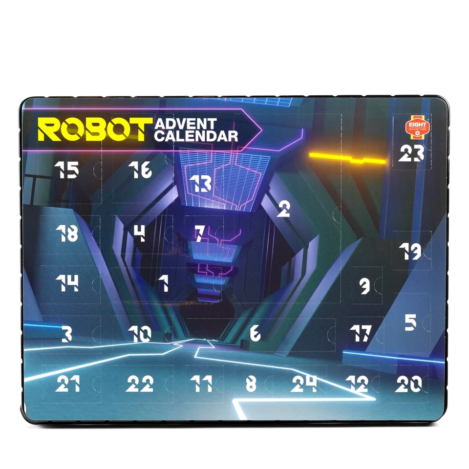 EIGHT Advent Calendar Kit - Build Your Own Robot (NEW) - Image 3 of 4