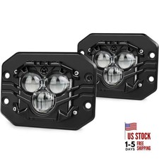 Flush Mount LED Pods, 5 inch 40W Off Road Driving LED Pod Lights Waterproof