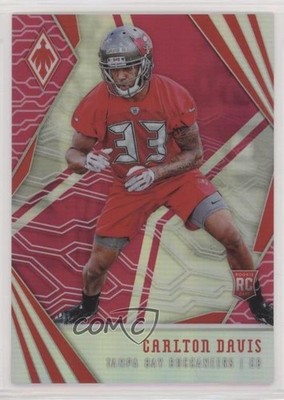2018 Panini Phoenix Rookies Pink 45/199 Carlton Davis #160 Rookie RC z6b