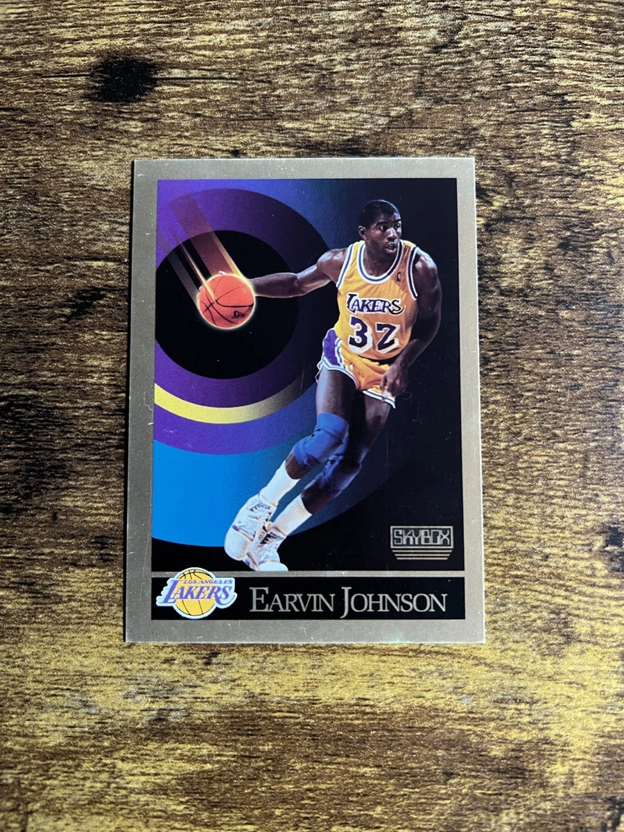 伝説の右腕　FLEER LIMITED SKYBOX EDITION 1990-91 Skybox - Magic Johnson #138 for sale | eBay