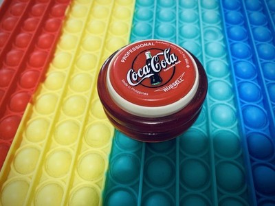 Yo-Yo,Yoyo Coca-Cola Professional Genuine Russell Collectible