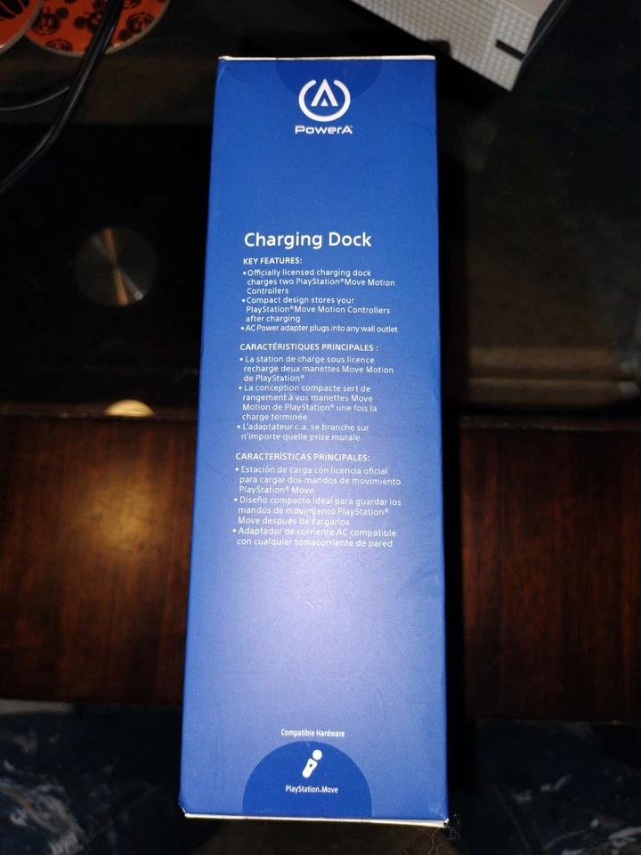 PlayStation 4 Charging Dock Move Motion Controllers Dock PowerA NEW fast Ship - Image 2 of 3
