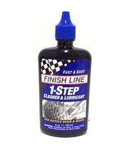 Finish Line 1 One Step One Bicycle Bike Chain Cleaner Lube Lubricant 4 Oz New